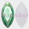 Acrylic (Lucite) Navettes Rhinestones 15mm x 7mm